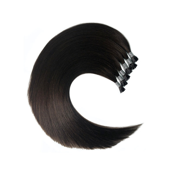 Naturalne włosy do przedłużania metoda na mikro ringi i tulejki.